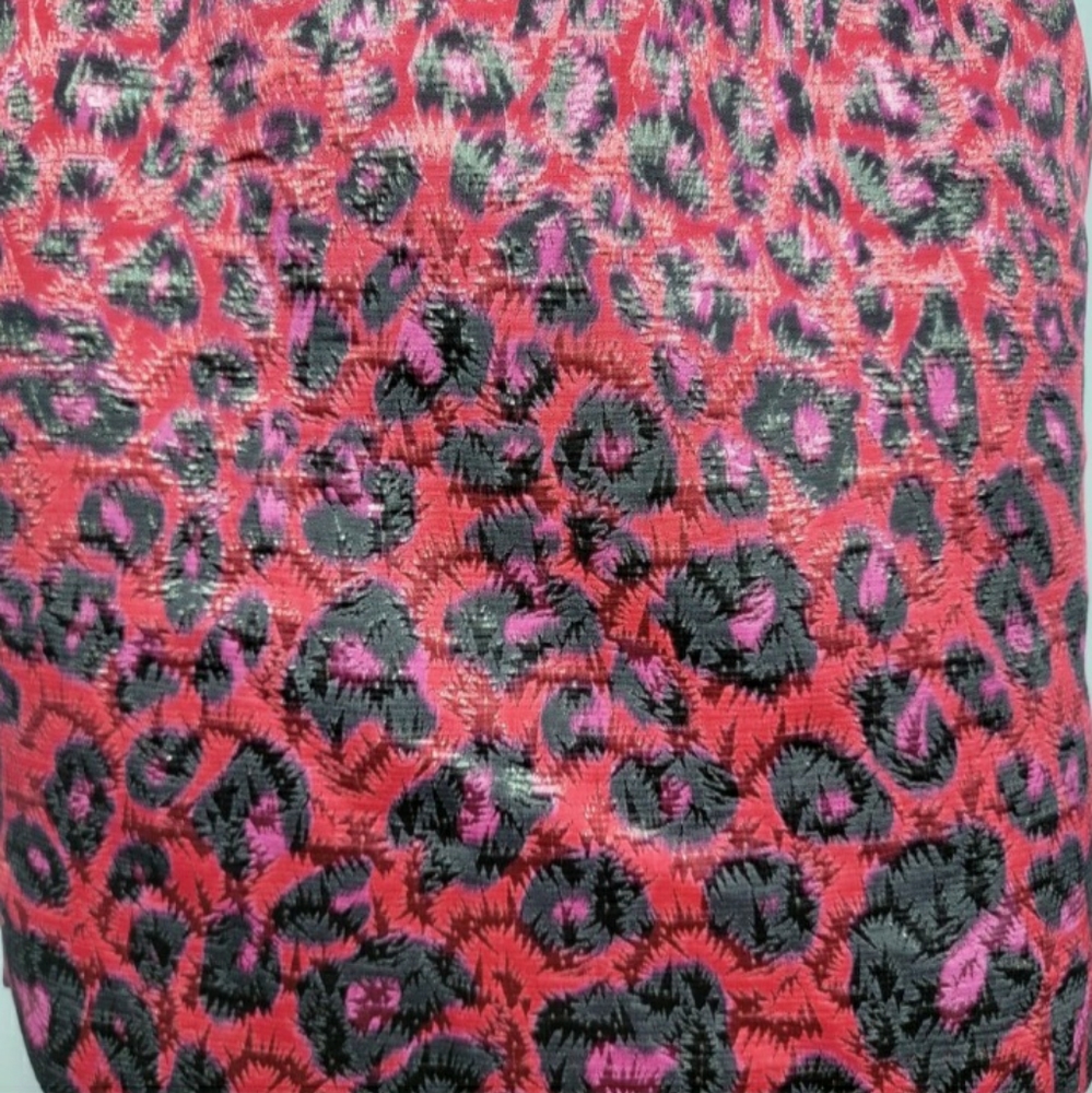 Giambattista Valli Metallic Cheetah print dress, size 2 - Picture 6 of 9